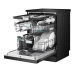 HSAP16FB Hisense 16-Place Setting Freestanding Dishwasher - Black Steel